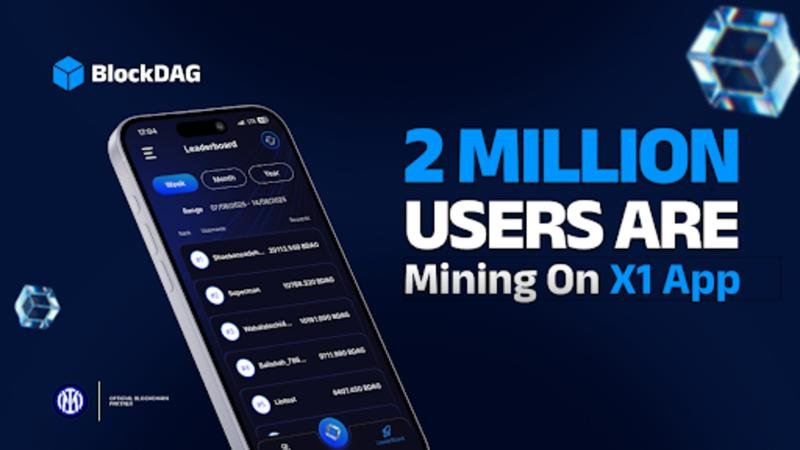 BlockDAG's X1 App Powers 2M Miners: Will It Spark a Price Surge