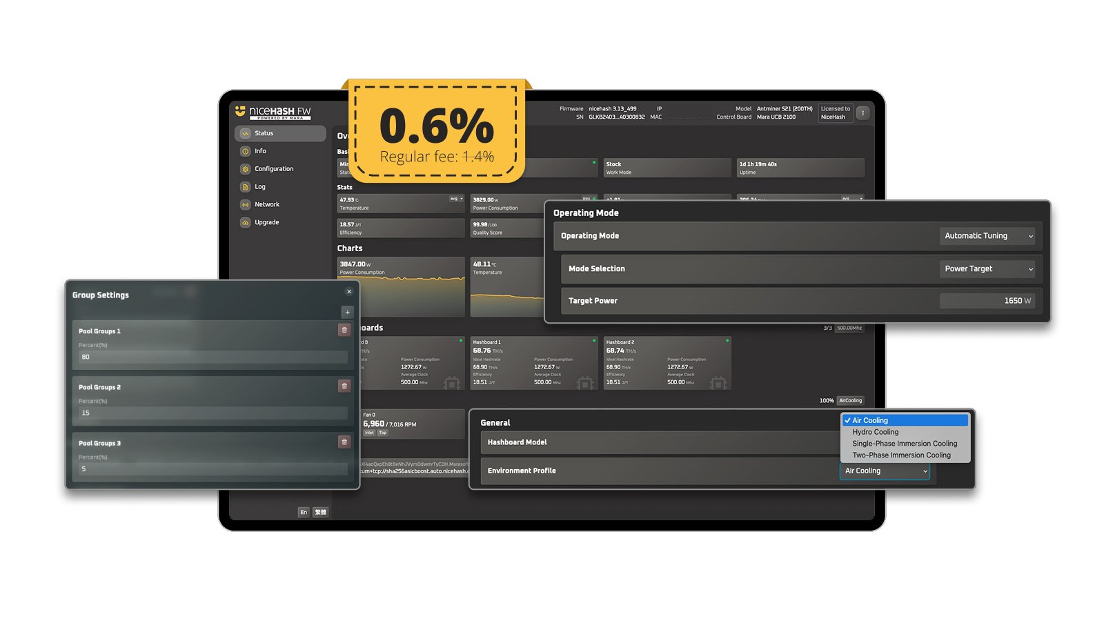 What do Commodore 64 and Bitcoin Mining Have in Common? 1 nicehash dashboard