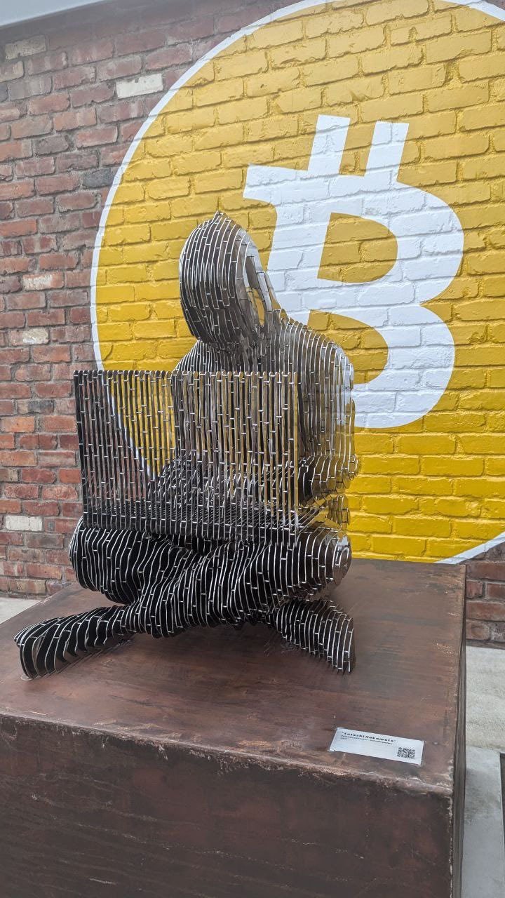 Satoshi Statue in Lugano Recovered Shortly After it Goes Missing 3 satoshi statue tokyo Japan