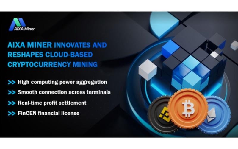 Modern cloud mining with Aixa Miner (© Aixa Miner)