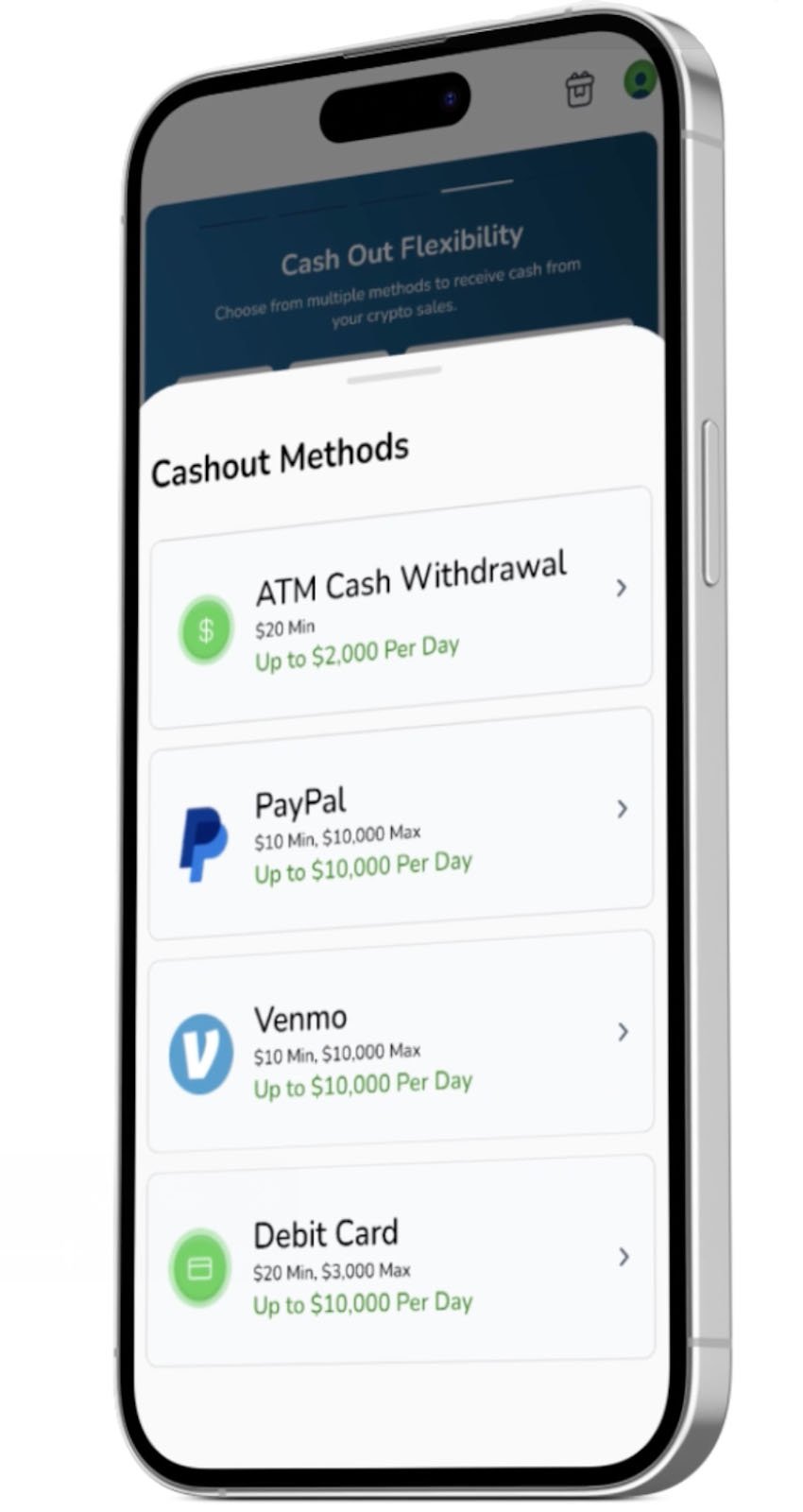 Beyond the ATM: How Unbank Built a Lightning-Powered Bitcoin App 1 unbank cashout options