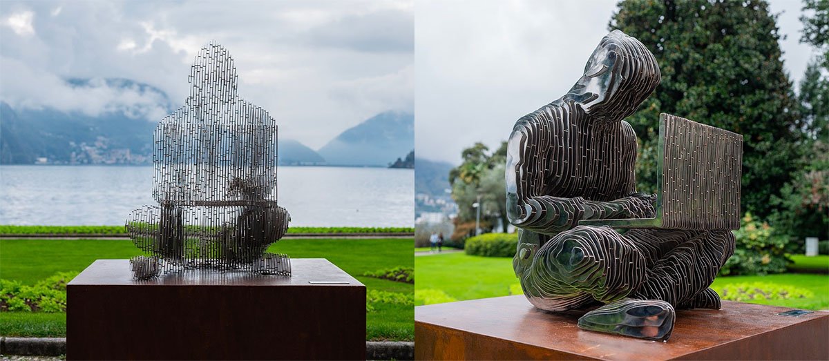 Satoshi Statue in Lugano Recovered Shortly After it Goes Missing 1 satoshi statue lugano